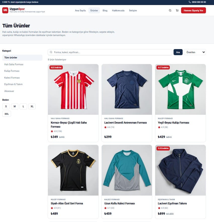E-ticaret yazılımı mağaza yönetimi