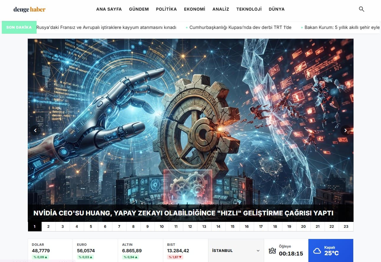 Webkod haber yazılımı