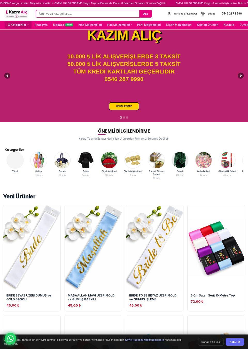 Kazım Aliç web tasarım projesi