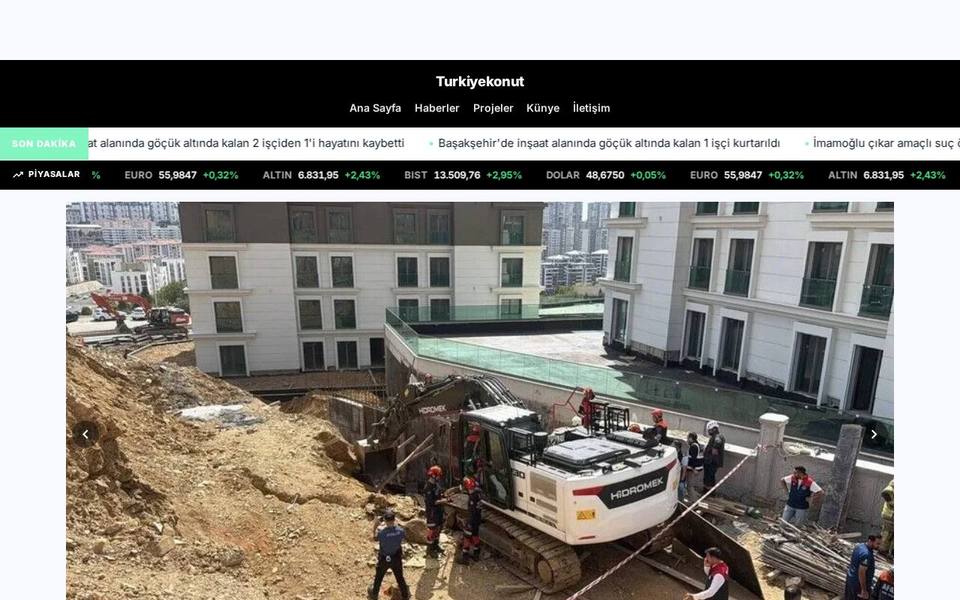 Türkiye Konut web tabanlı platform projesi